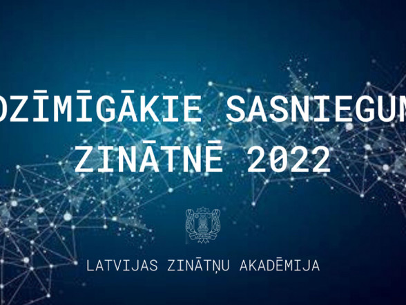 ISSP UL scientists are among the authors of the most significant achievements in Latvian science