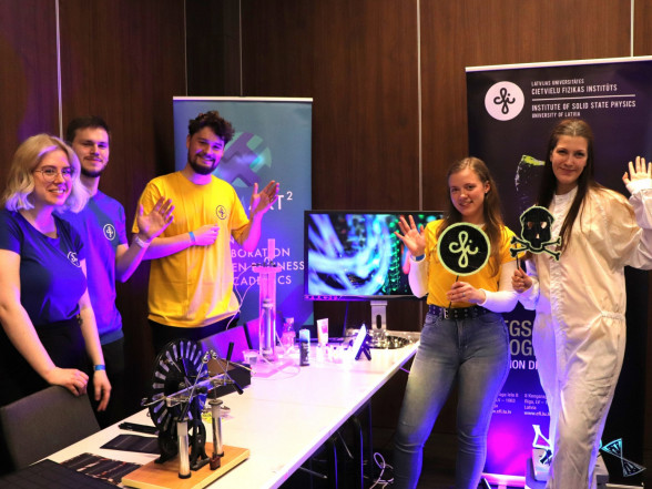 Exploring the marvels of physics: the ISSP UL offers engaging activities at the annual Latvian Physics Festival