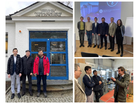ISSP UL scientists visit the Fritz Haber Institute of the Max Planck Society to expand their collaboration network