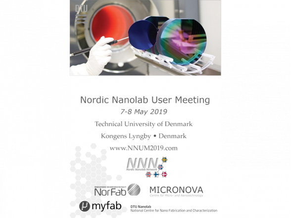 Nordic Nanolab User Meeting NNUM 2019