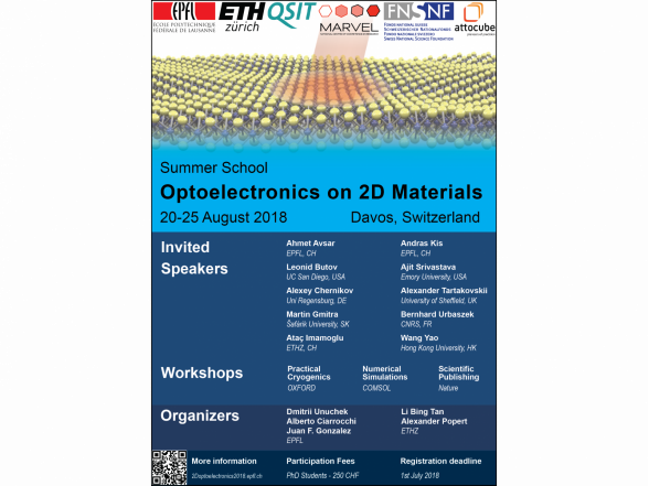 Summer school “Optoelectronics on 2D materials”