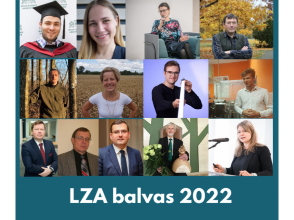 Latvian Academy of Sciences names the receivers of Young Scientists’ and Name Awards
